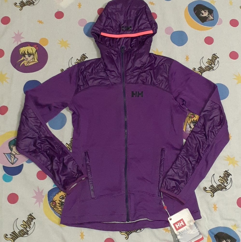 New Audi Helly Hansen Purple Ski Skiing Jacket